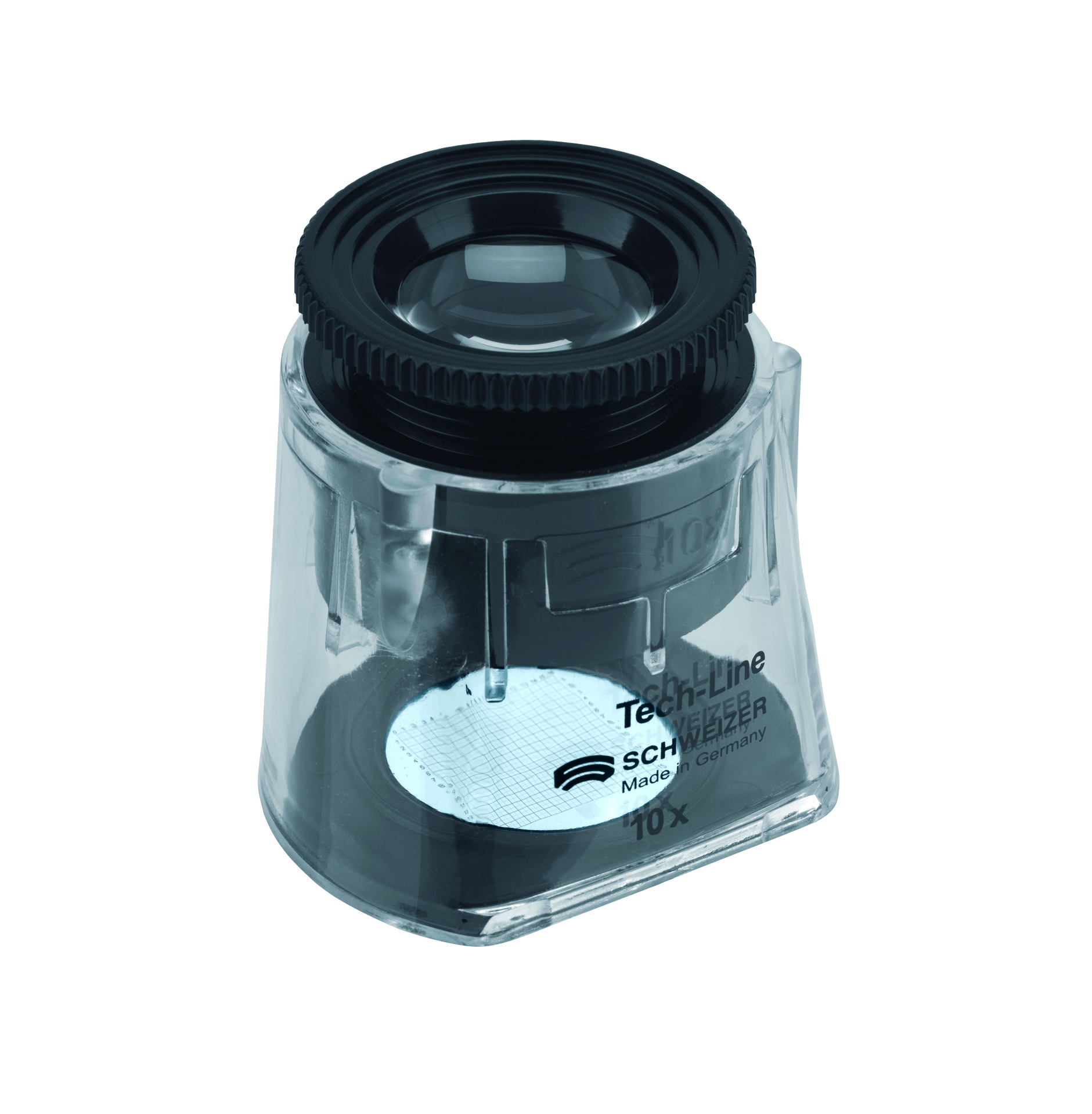 Loupe Pliante Tech-Line MExtn. Objectif 3x + 5x-8x D.38mm Suisse