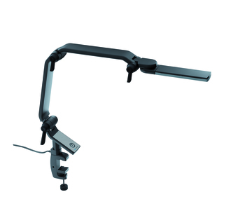 Tischleuchte Langarm mit Klemme und Netzteil