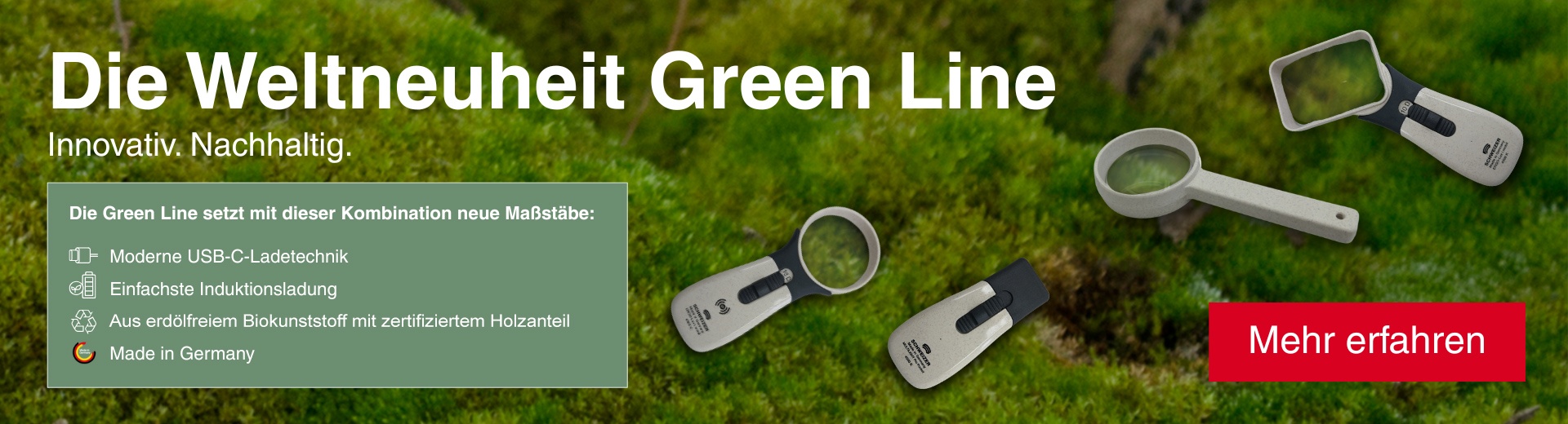 Banner SCHWEIZER Green Line